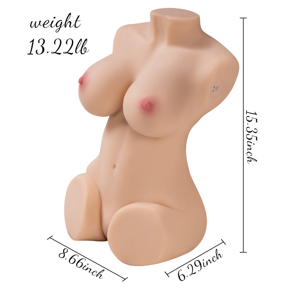Wendy:14.96 LB Sucking & Vibrating Sall Size Sex Doll