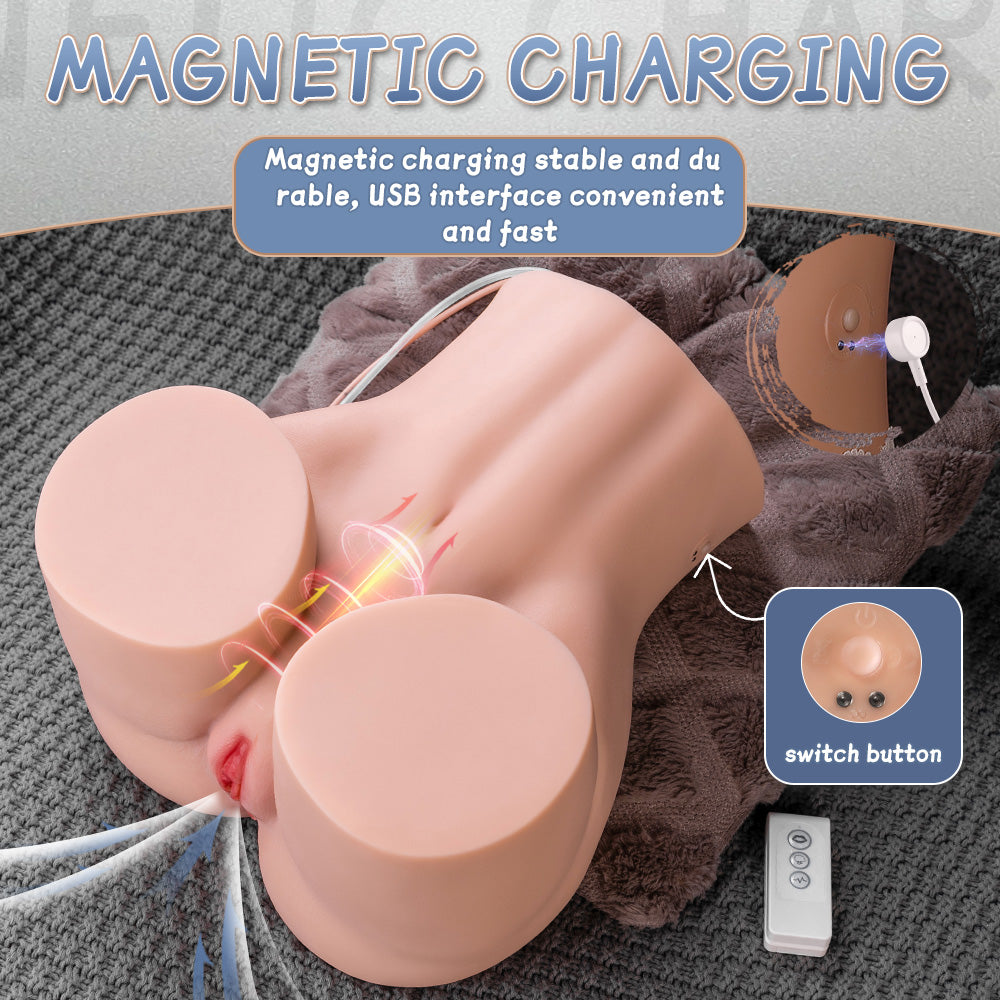 Brigitte：26.4 LB Jiggly Ass Sex Doll – Soft & Bouncy Realistic Touch