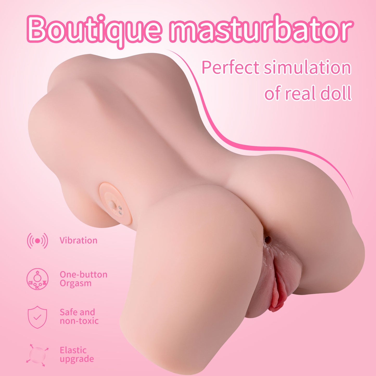 Susie: 5.5LB  Mini Size Vibrating Sex Doll Male Masturbator