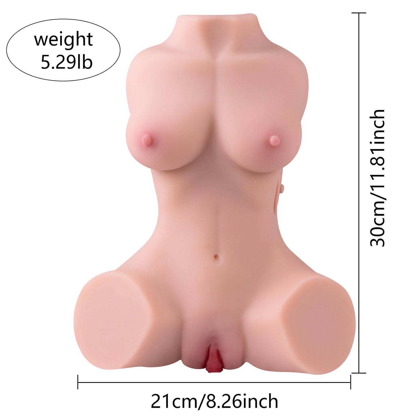 Susie: 5.5LB  Mini Size Vibrating Sex Doll Male Masturbator