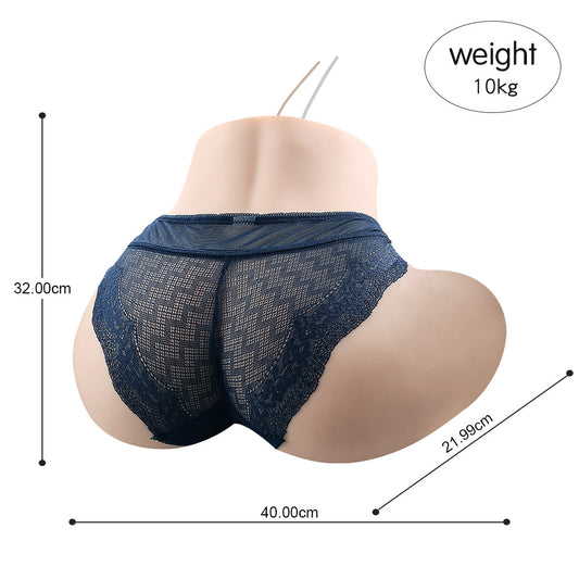 Kimberly:27.5 LB Butt Torso Life-Size Realistic Sex Doll