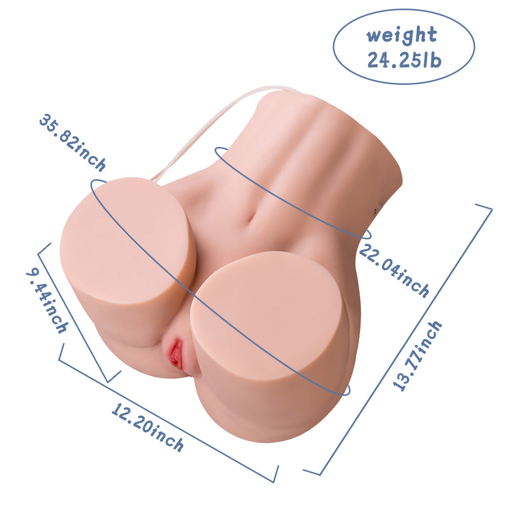 Brigitte：26.4 LB Jiggly Ass Sex Doll – Soft & Bouncy Realistic Touch